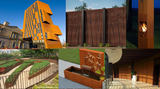 fire resistant corten steel product