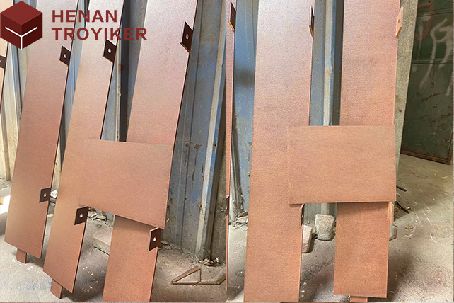 corten strip mockup